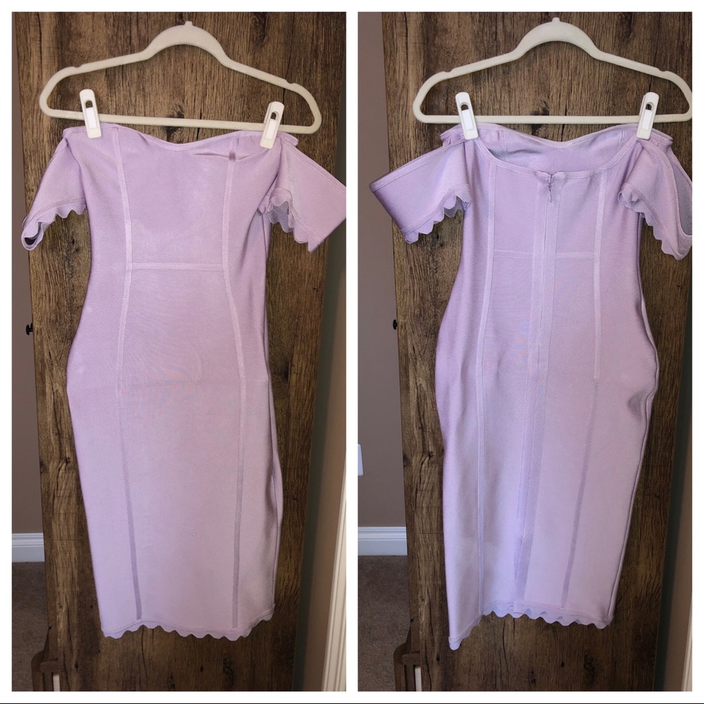 Off the shoulder dress